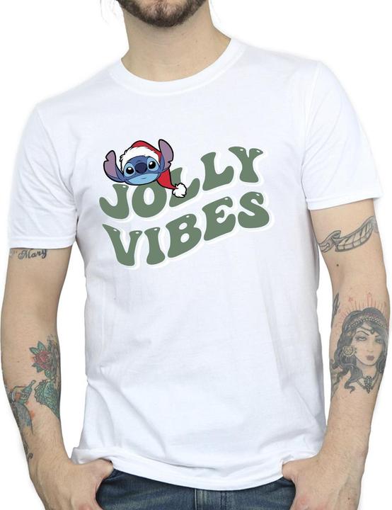 Produktbild Disney Lilo & Stitch Jolly Chilling Vibes TShirt (L)