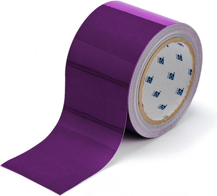 Actual product image Brady B-3, floor marking tapes, vinyl, violet, 76.20 mm x 30.48 m (76.20 mm)