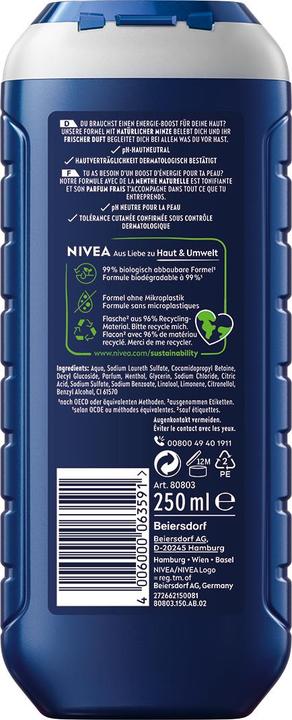 Produktbild Nivea Men Pflegedusche Energy Duo (500 ml)
