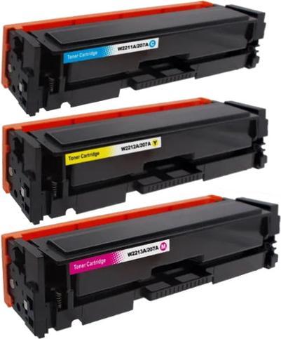 Actual product image Hermex Compatible toner for HP Color LaserJet Pro MFP M283fdn (M, C, Y)