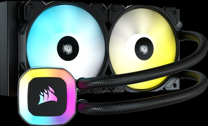Actual product image Corsair H100 RGB
