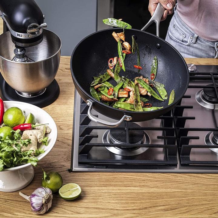 Produktbild KitchenAid Antihaft-Wok (30 cm, Wok Pfanne, Aluminium)