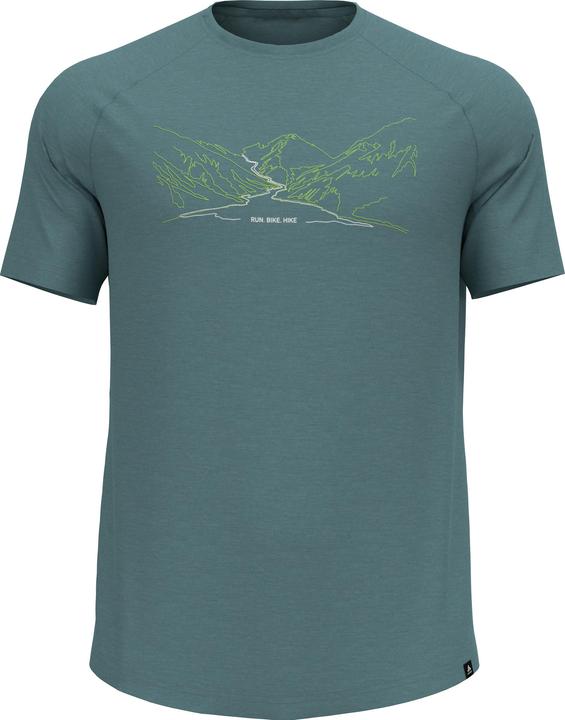 Odlo T-shirt crew neck s/s ASCENT PW 130 RUN. BIKE. HIKE.