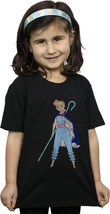 Actual product image Disney Girls Toy Story 4 Bo Peep Pose Cotton T-Shirt (128)