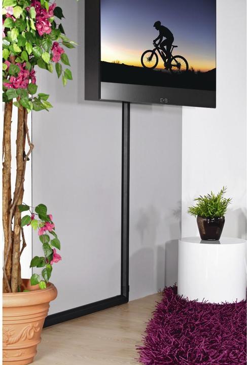 Immagine prodotto Hama Canalina per cavi in alluminio, angolare, 110 x 5 x 2,6 cm, nera (Tubazione, 110 cm)