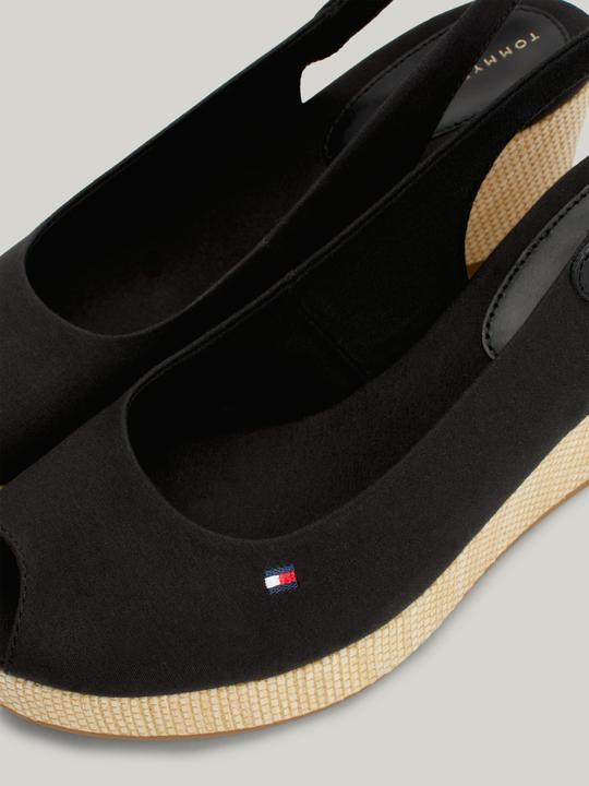 Actual product image Tommy Hilfiger Iconic Elba Sling Back Wedge-39 (39)