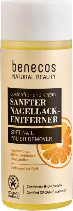Actual product image Benecos Nail Polish Remover