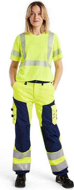 Productafbeelding Blakläder Damesbroek met hoge zichtbaarheid 7155 geel maat 40 (40)