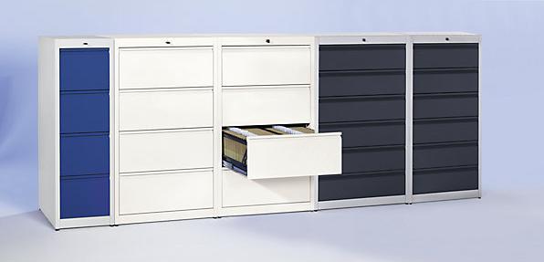 Actual product image Mauser Card index cabinet, handle strips (80 x 60 x 135 cm)
