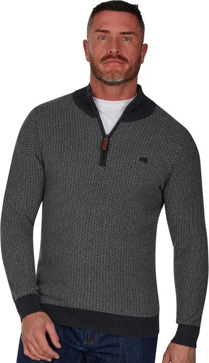 Produktbild Raging Bull Pullover mit kurzem Reissverschluss (XL)