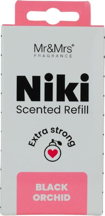 Actual product image Mr & Mrs Fragrance Scented manikin Refill NIKI Black Orchid