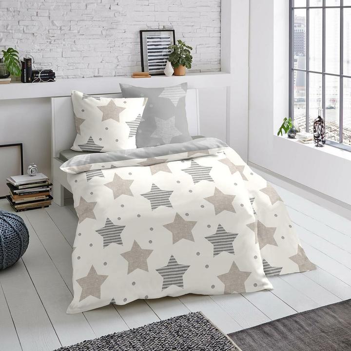 Immagine prodotto Traumschlaf Stelle (Set di biancheria da letto, 80 x 80 cm, 240 x 220 cm)