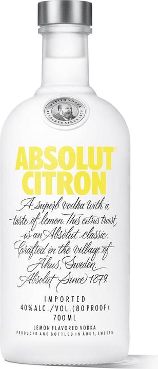 Immagine prodotto Absolut Vodka Citron (1 x 70 cl)