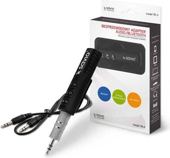 Image du produit Savio BT Adaptateur Bluetooth 3,5 mm est (Transmetteur)