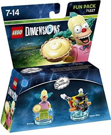 Actual product image LEGO Dimensions Krusty the Clown Fun Pack