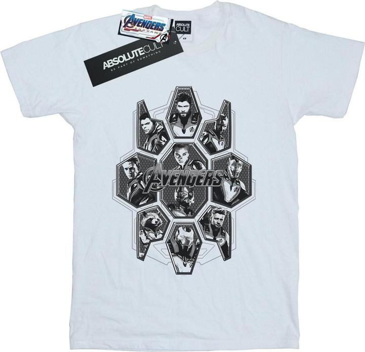 Produktbild Avengers Endgame Hero Shapes TShirt (3XL)