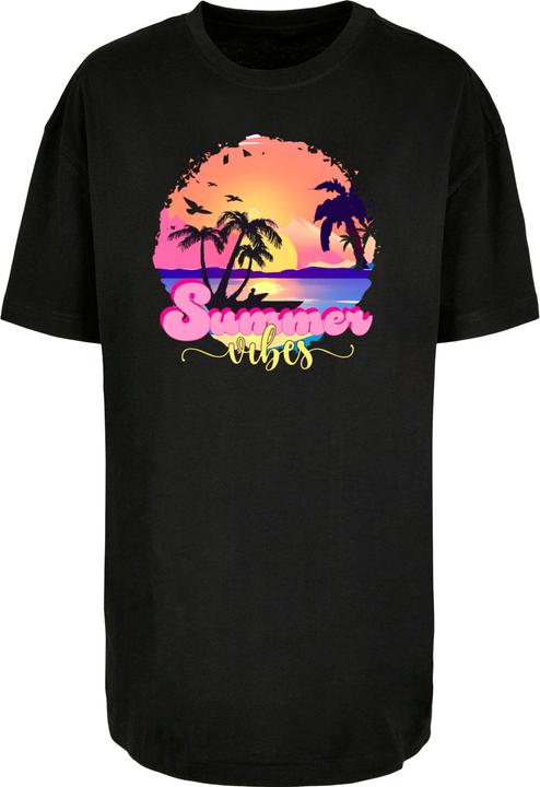 Produktbild Merchcode Ladies Summer Vibes Sunset Oversized Boyfriend Tee - 118413 (M)