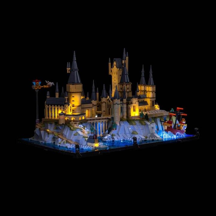 Produktbild Light my bricks LED Licht Set für LEGO 76419 Harry Potter Schloss Hogwarts mit Schlossgelände