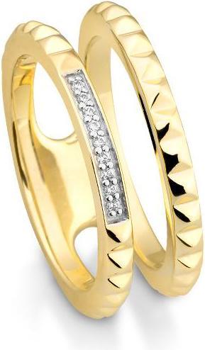 Produktbild Breuning RING - BRILL. 0,05 Ct. H/si (57, 750/18 K Gold)