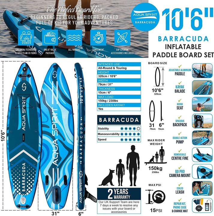 Produktbild Aqua Spirit Stand-Up Paddling