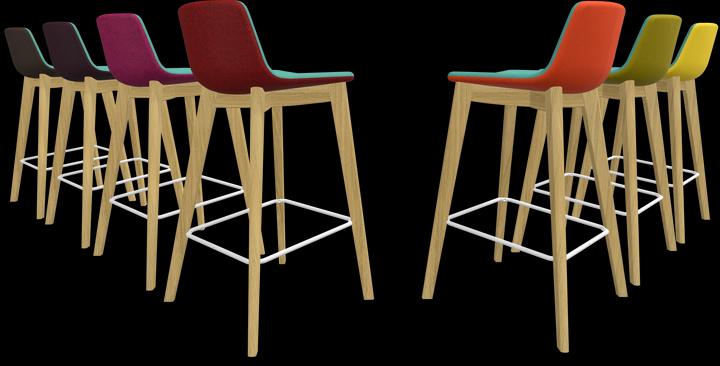 Immagine prodotto Narbutas Sgabello da bar Twist & Sit