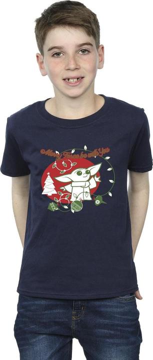 Immagine prodotto Star Wars Baby Yoda Force Be With You Maglietta Ragazzi (152, 158)