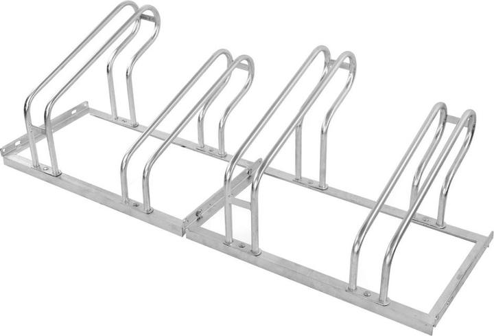 Produktbild Moravia Fahrradständer CLASSIC 1400 mm hoch/tief, für 4 Fahrräder