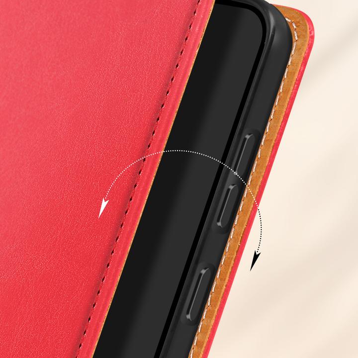 Actual product image Avizar PrestigeLeather Cover Series (Samsung Galaxy S25+)