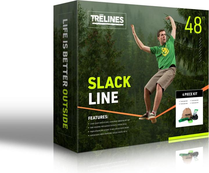 Produktbild Trelines Klassische Slackline – 15 m (15 m)