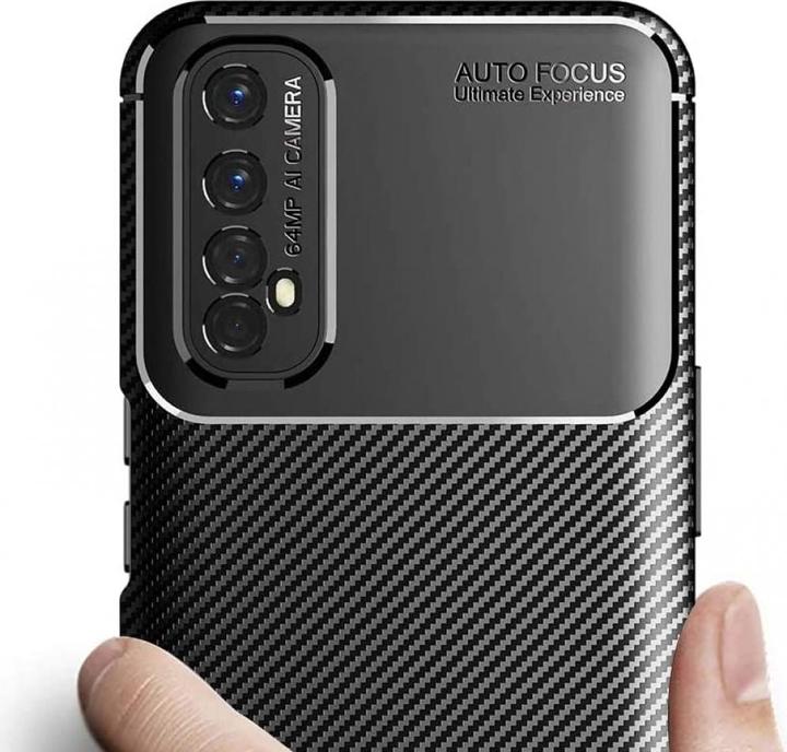 Image du produit Screenguard Realme 7 Cover Carbon Design TPU Case (Realme 7)