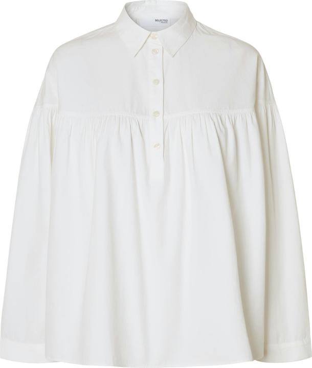 Produktbild Selected Femme 100% Baumwoll Langarmbluse (44)
