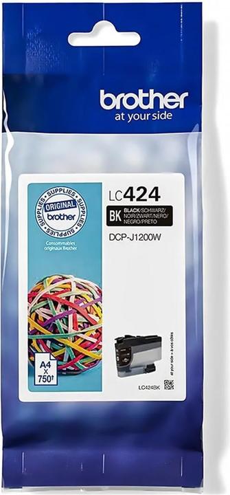 Image du produit Brother LC-424BK Cartouche d'encre - noire (CF)