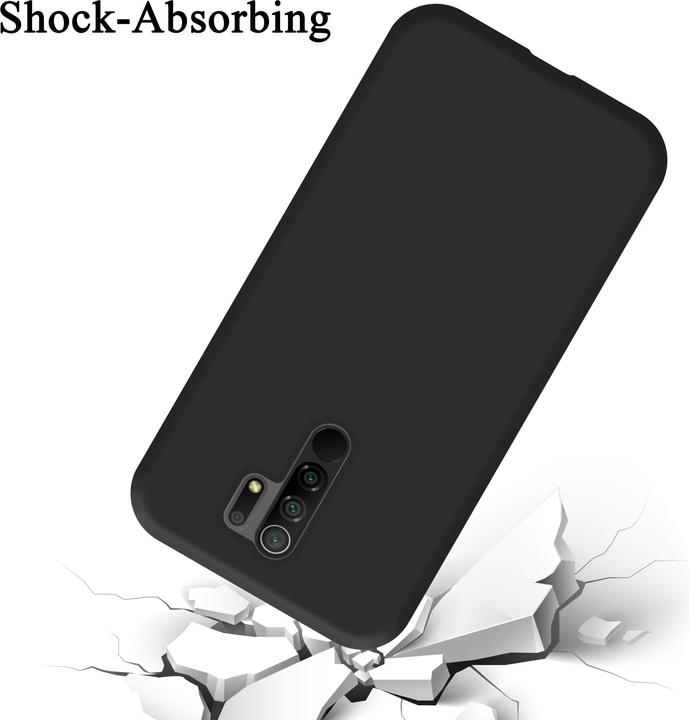 Immagine prodotto Cadorabo Copertura della cassa del silicone liquido TPU (Xiaomi Redmi 9)