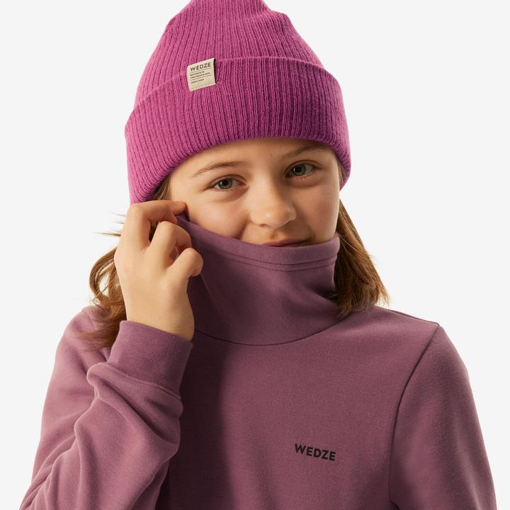 Actual product image Wedze Ski jumper kids - 100 purple (146)