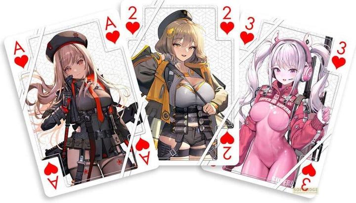 Sakami Goddess of Victory: Nikke playing cards