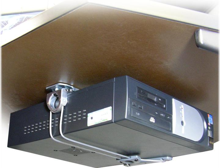 Produktbild Ergotron Universal Cpu Holder Dark Grey