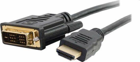 C2G Cavo da HDMI a DVI da 1 m (3ft) - Cavo adattatore da HDMI a DVI-D - 1080p - M/M - Cavo adattatore - (1 m, HDMI)