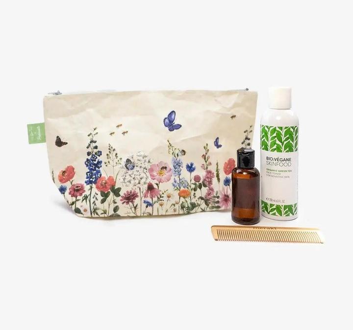 Image du produit Paprcuts Trousse de toilette Prairie fleurie | Little Bee Fresh Koop