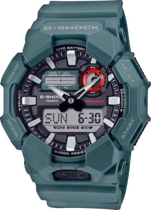 Immagine prodotto G-Shock GA-010-2AER (Orologio digitale, Cronografo, 51.90 mm)