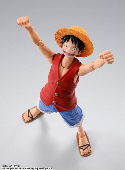 Image du produit Bandai One Piece S.H. Figuarts Figurine Monkey D. Ruffy Romance Dawn