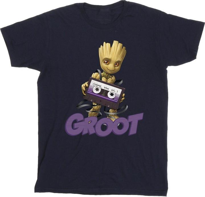 Immagine prodotto Guardians of the Galaxy Groot Casette Maglietta Uomo (XL)