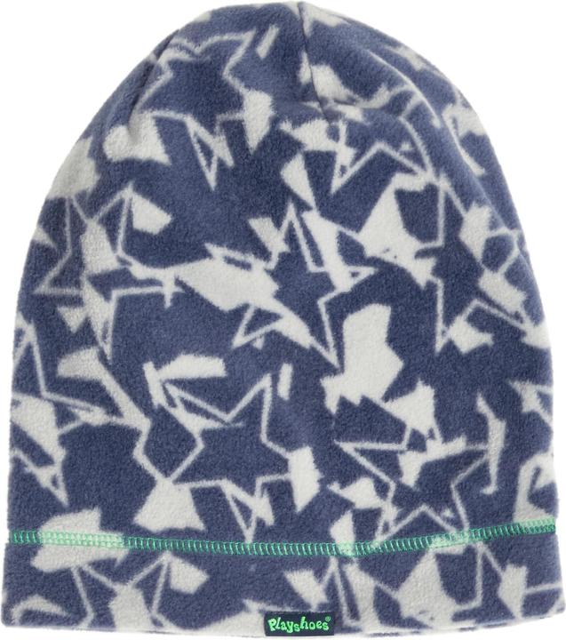 Produktbild Playshoes Mütze Fleece-Beanie Sterne Camouflage Gr. 55 (55)