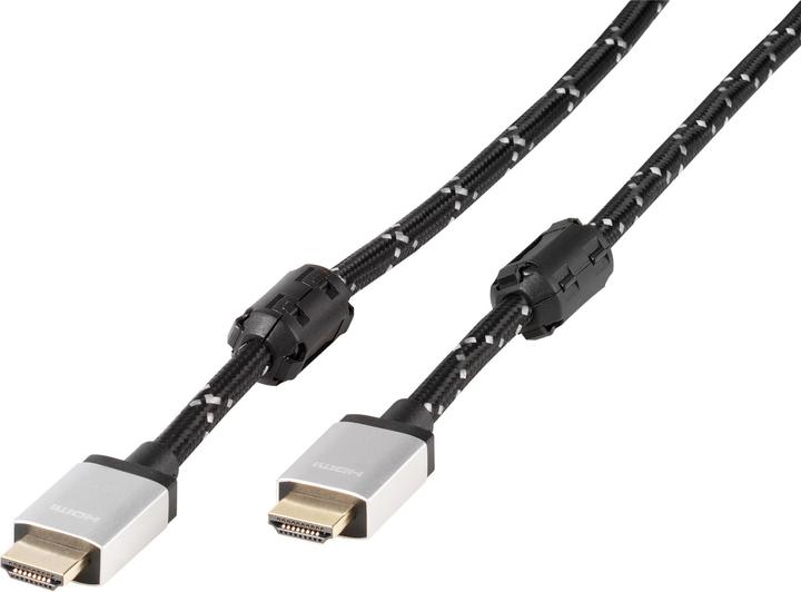 Actual product image Vivanco Ultra Highspeed Cable with Ethernet (2 m, HDMI)