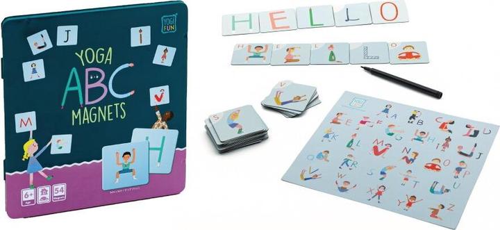 Produktbild Yogi Fun Yoga ABC Magnete (Englisch, Deutsch, Französisch, Italienisch)