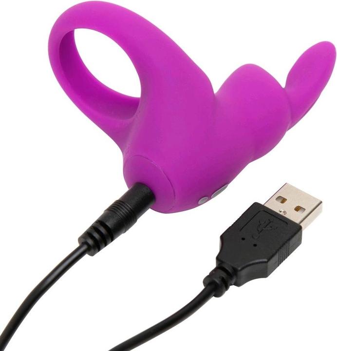 Produktbild Happy Rabbit Rechargeable Vibrating Rabbit Cock Ring Purple (3 cm)
