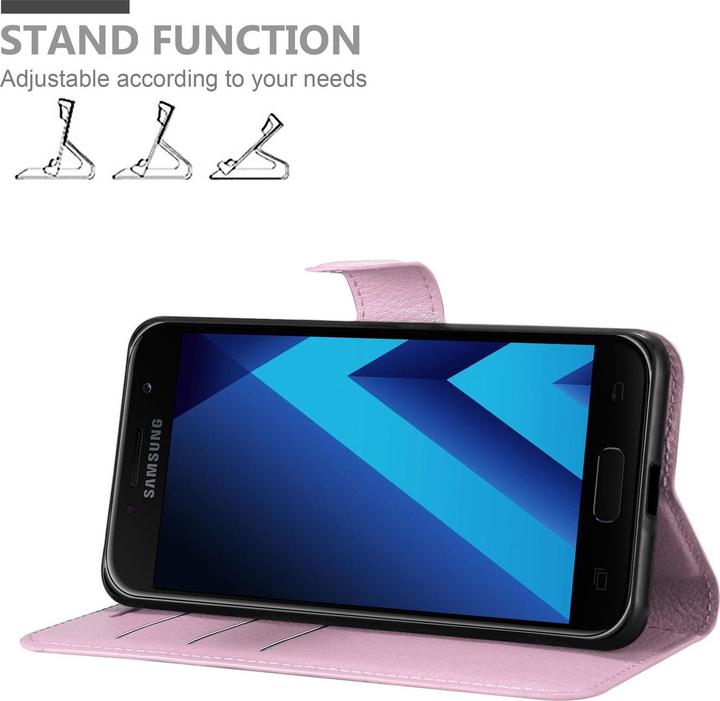 Produktbild Cadorabo Book mit Standfunktion Cover (Samsung Galaxy A3 (2017))