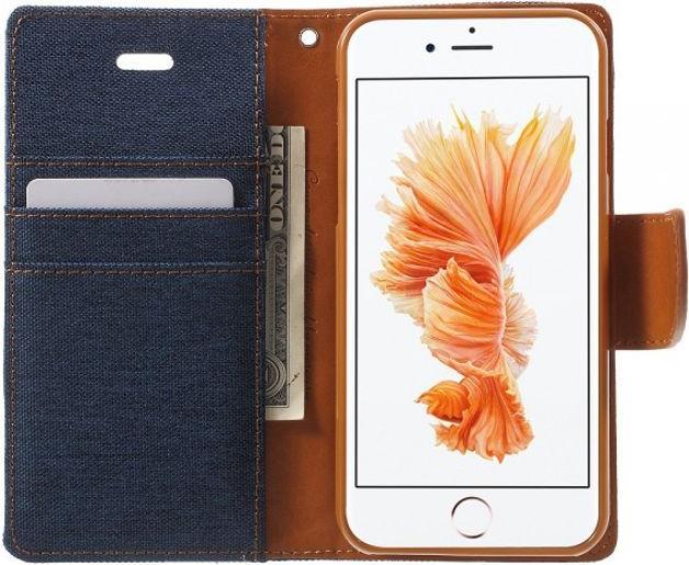 Produktbild Goospery Canvas Diary Series (Apple iPhone SE (3rd Gen), Apple iPhone 8, Apple iPhone 7, Apple iPhone SE (2nd Gen))