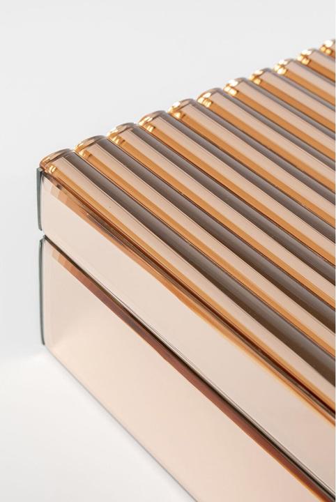 Actual product image Kare Design Box Elegant Bronze 21x10cm