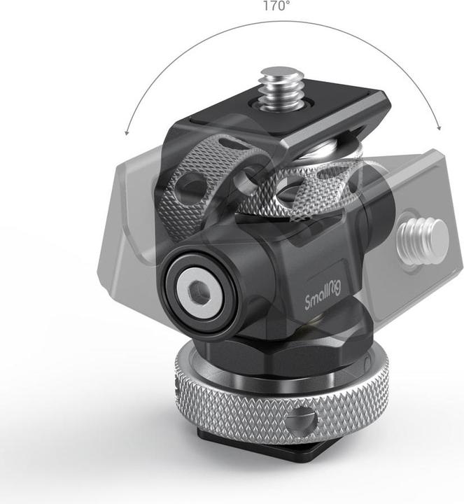 Produktbild SmallRig Swivel and Tilt Adjustable Monitor Mount with Cold Shoe Mount (Monitor Zubehör)