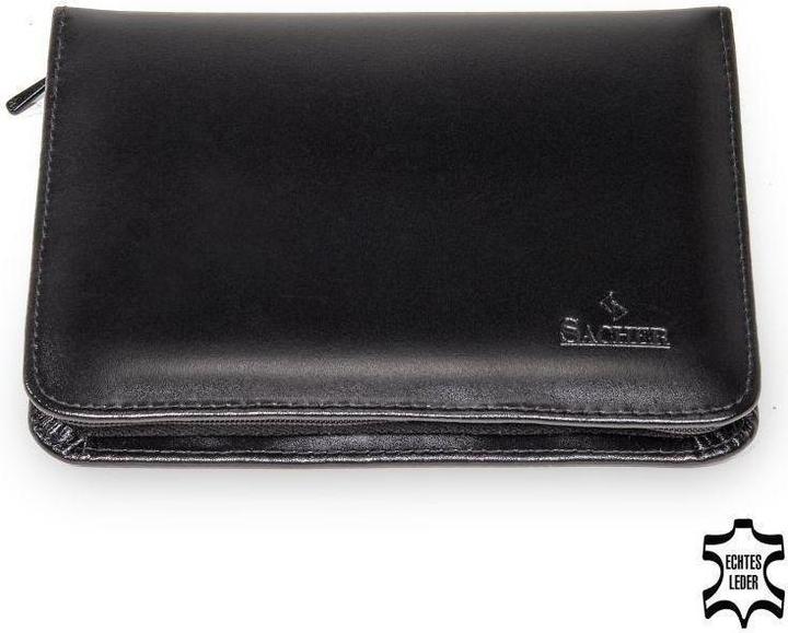 Produktbild Sacher TR800R.0104 - 13-teilig Maniküretui Manikürenset schwarz (Leder)